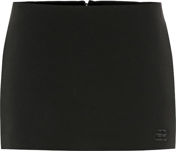 Balenciaga Stretch-wool skort