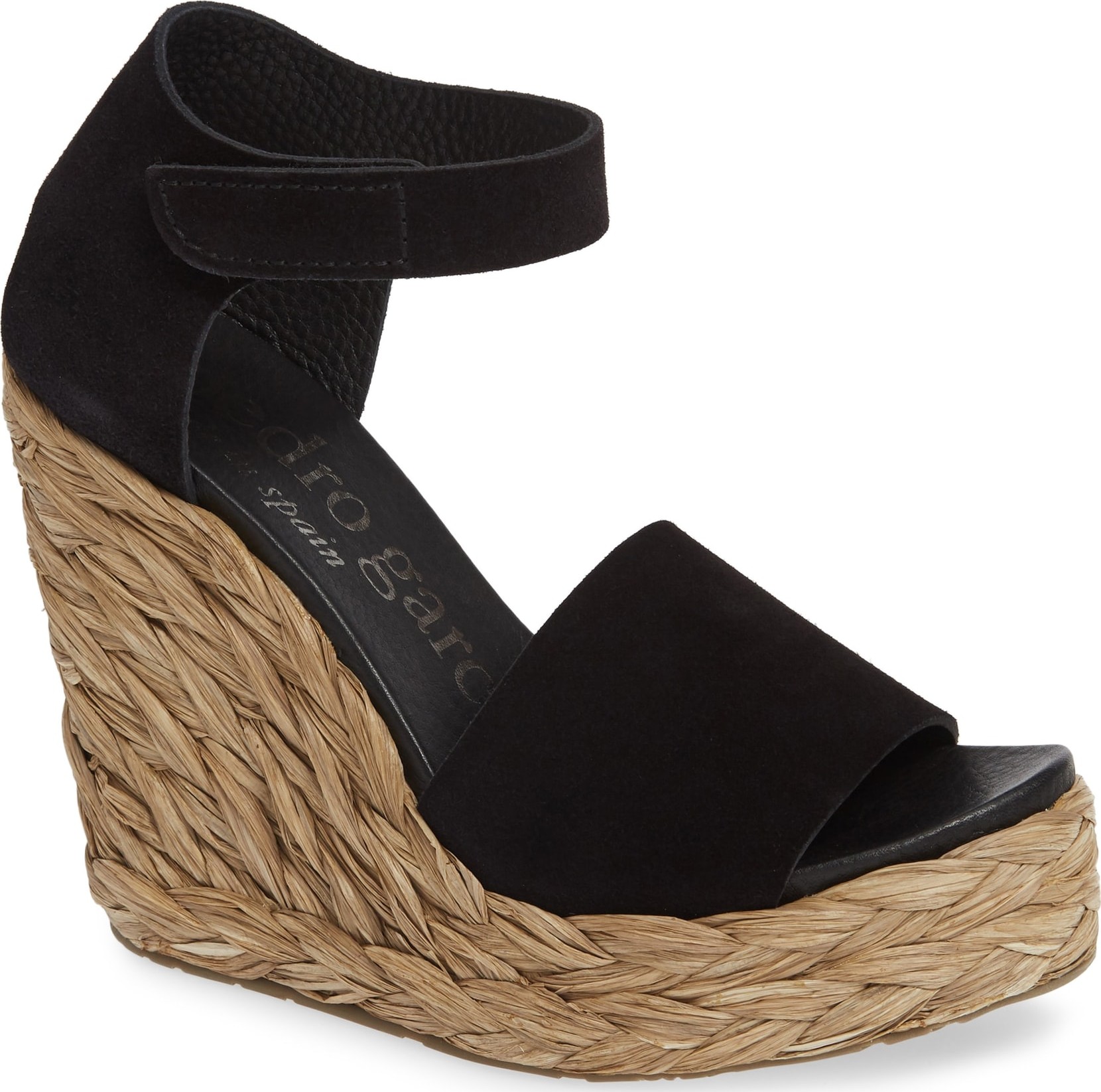 Pedro Garcia Tage Raffia Wedge Sandal