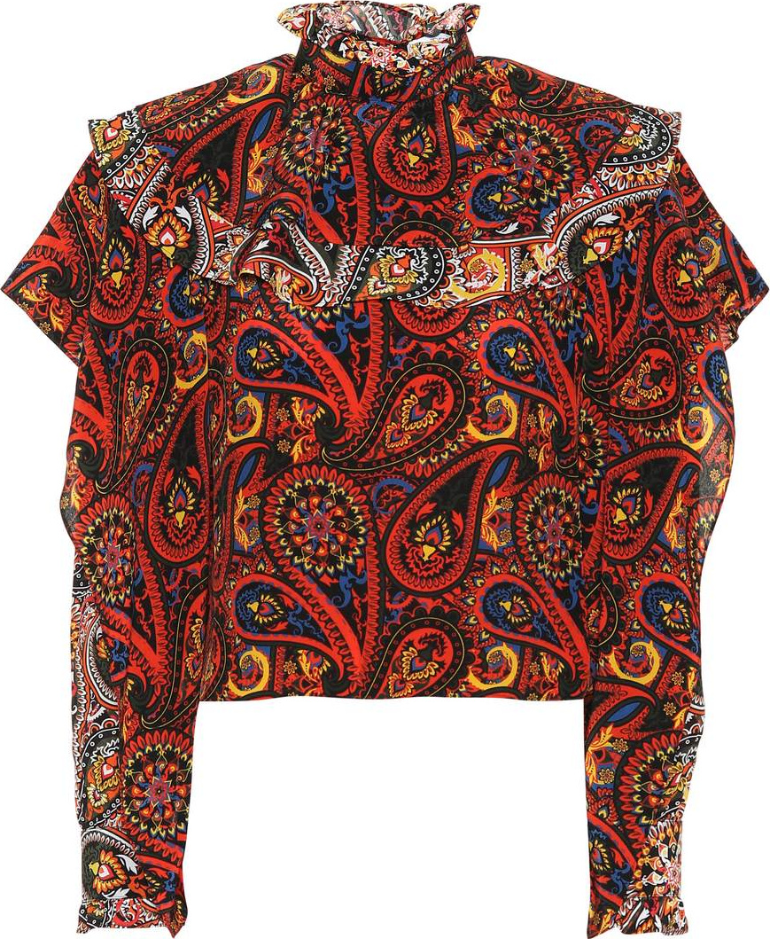 J.W.Anderson Paisley-printed silk blouse