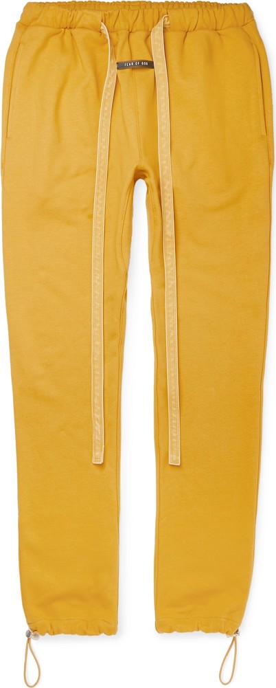 Fear of God Slim-Fit Tapered Loopback Cotton-Jersey Sweatpants Fear of God Slim-Fit Tapered Loopback Cotton-Jersey Sweatpants
