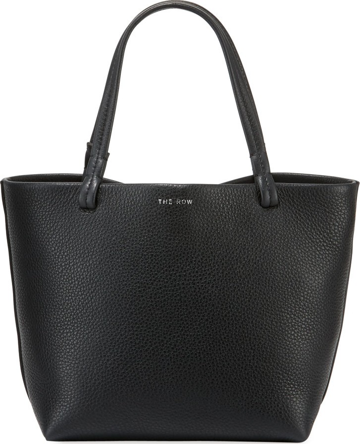 THE ROW Park Small Luxe Grained Leather Tote Bag