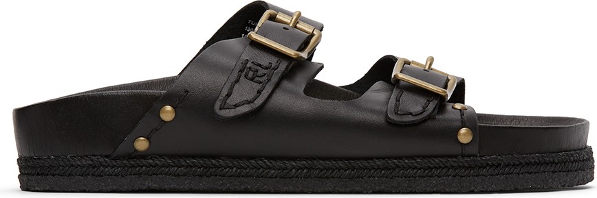 Polo Ralph Lauren Black Turbach Sandals