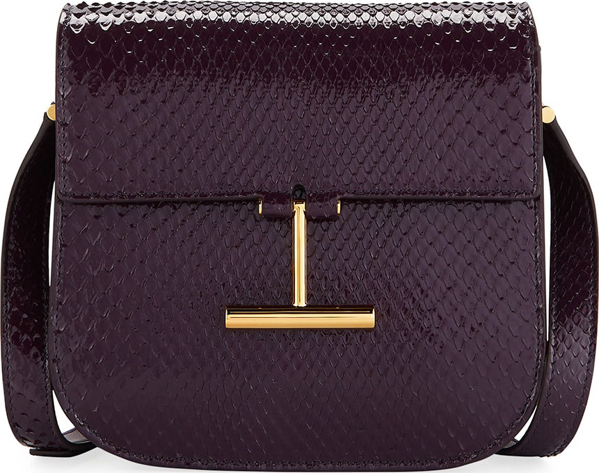 TOM FORD Tara Python Shoulder Bag