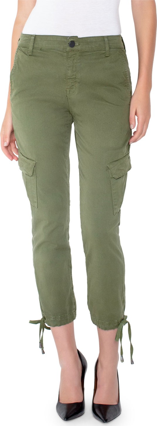 Parker Smith Chloe Cropped Skinny Cargo Pants