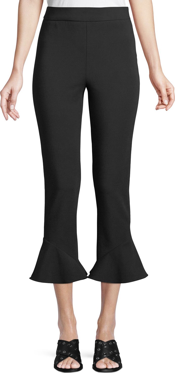 Opening Ceremony William Flare-Leg Cropped Pants