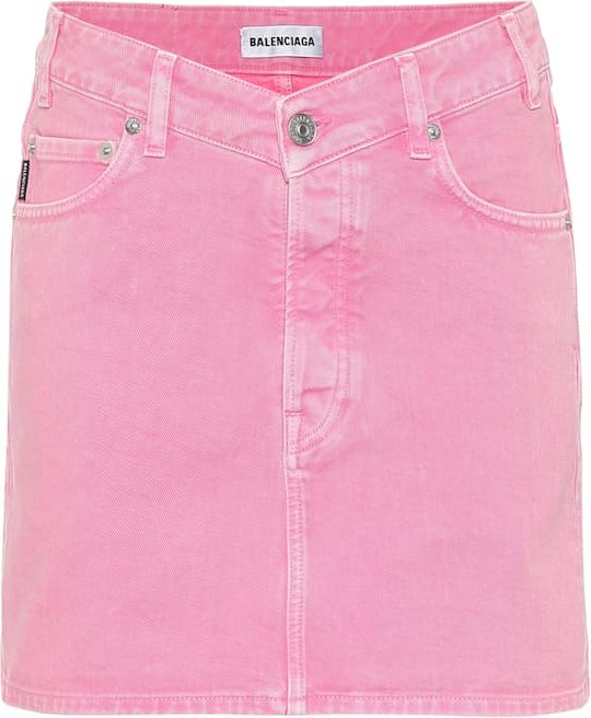 Balenciaga Denim miniskirt