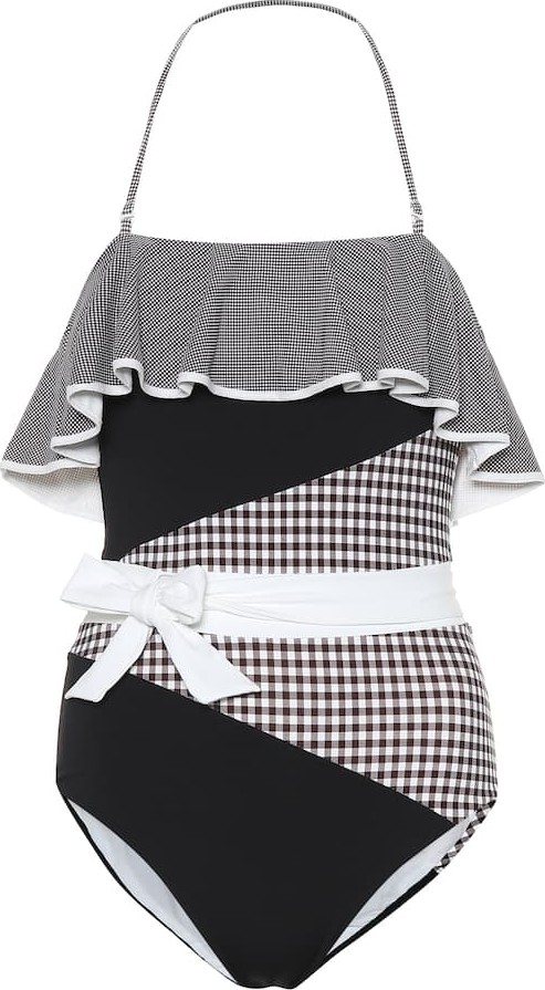 Marysia Greenport gingham swimsuit