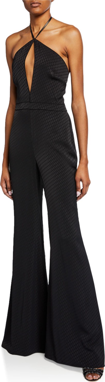 Alexis Naila Wide-Leg Halter Jumpsuit