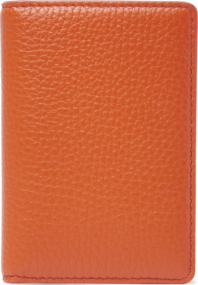 Maison Margiela Full-Grain Leather Bifold Cardholder