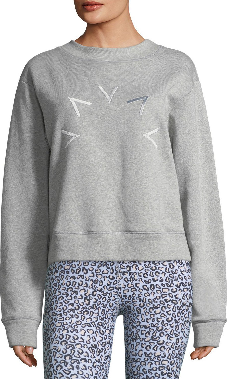 Varley Knoll Crewneck Logo Sweatshirt