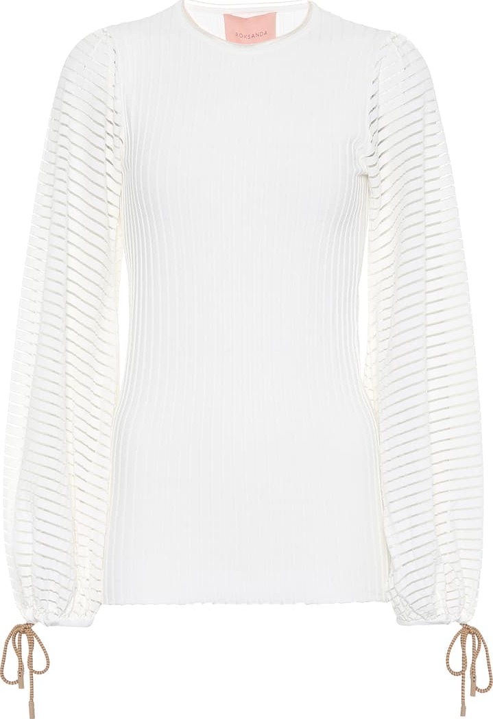 Roksanda Saida ribbed-knit top