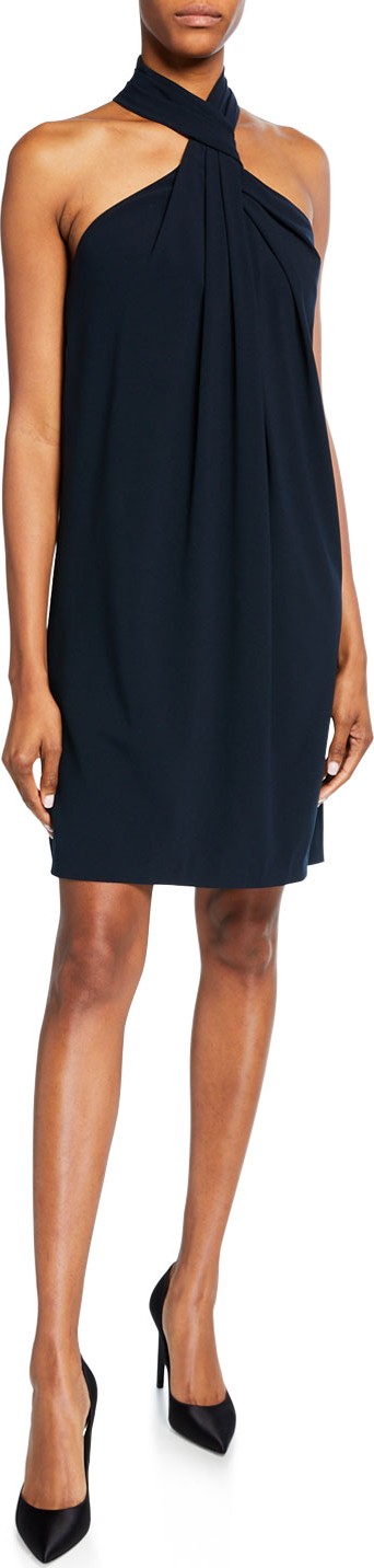 Elie Tahari Ivanna Halter Dress