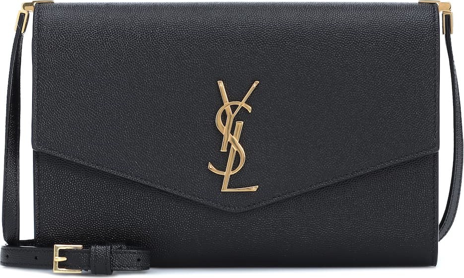 Saint Laurent Uptown Small leather clutch