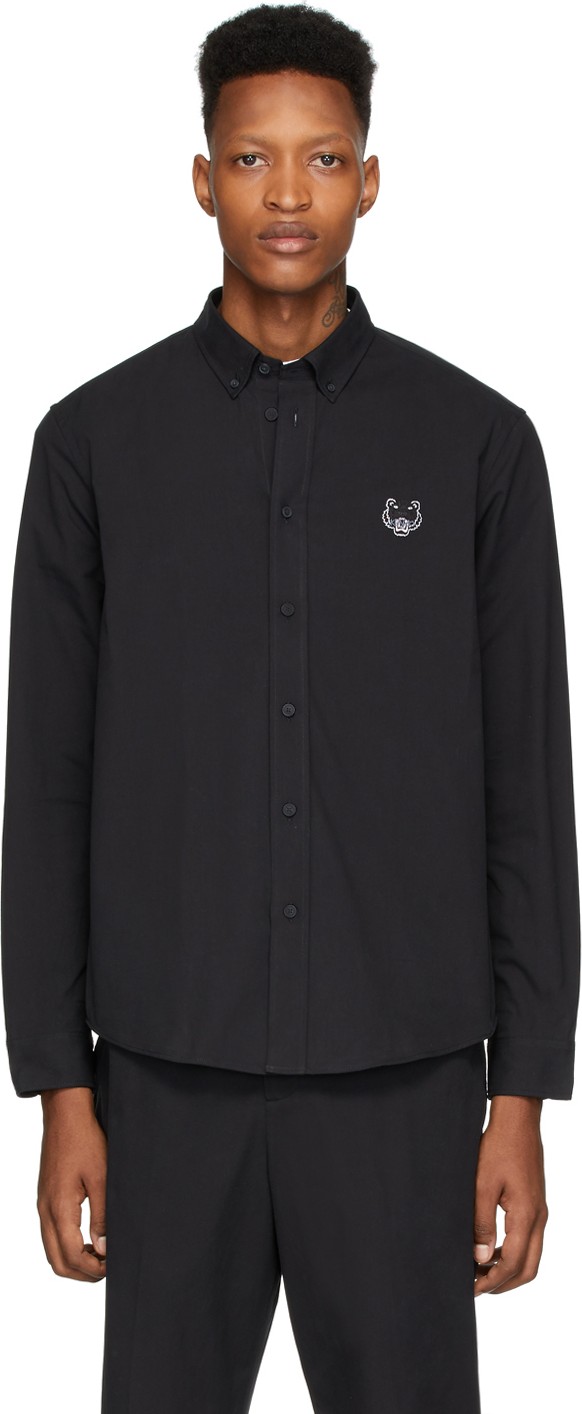 KENZO Black Tiger Crest Shirt