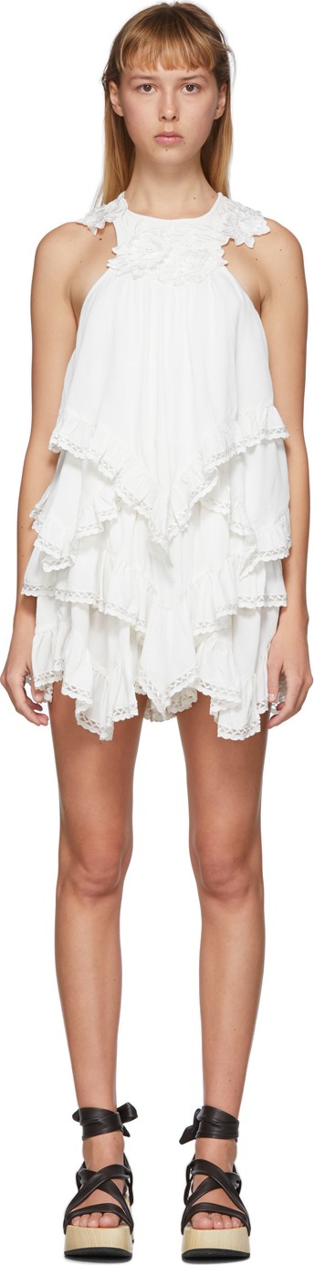 Isabel Marant White Lupita Top