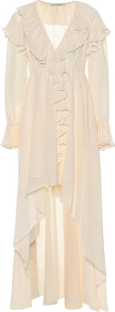 Philosophy Di Lorenzo Serafini Ruffled chiffon dress