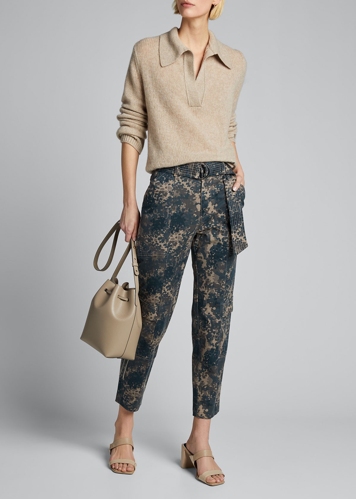 J BRAND Athena Belted Surplus Pants