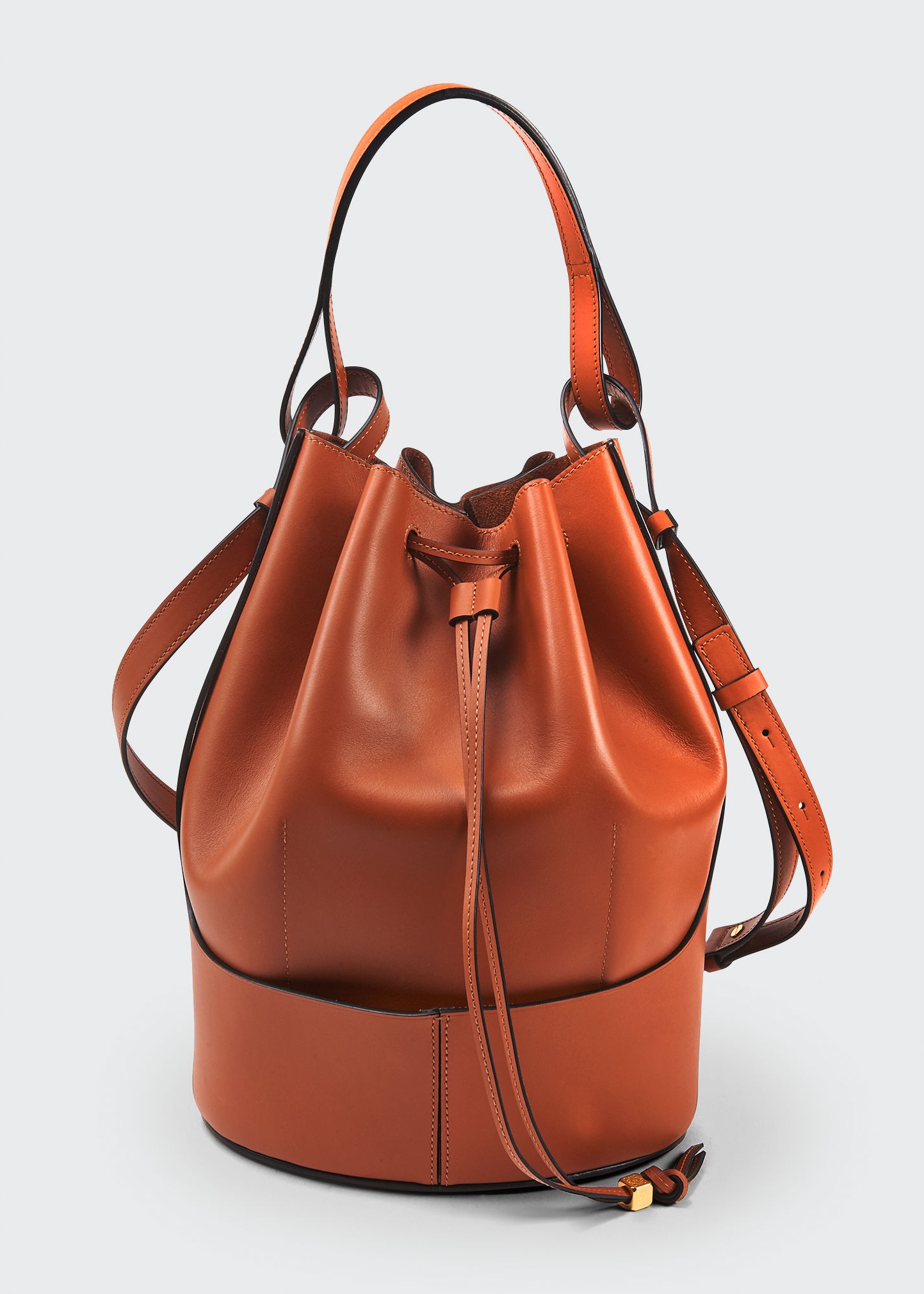 LOEWE Balloon Leather Bucket Bag