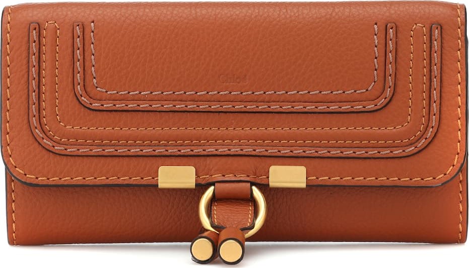 Chloe Marcie flap-over leather wallet