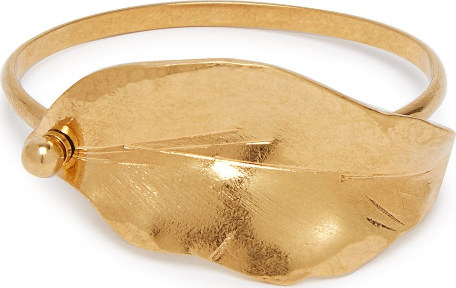 Marni Leaf-fastening cuff