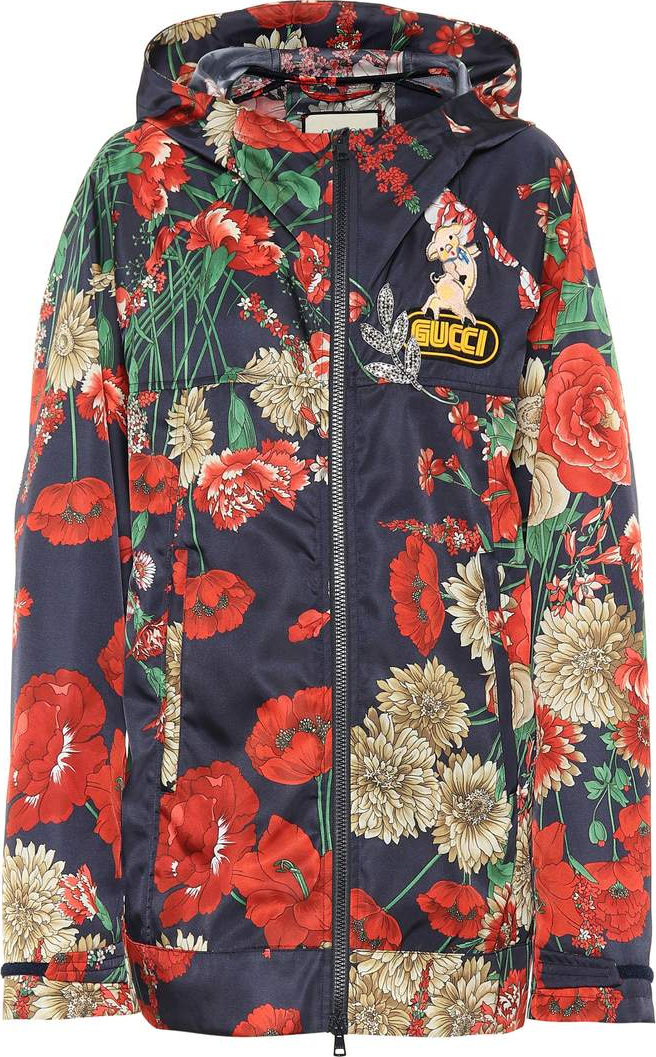 Gucci Floral-printed jacket