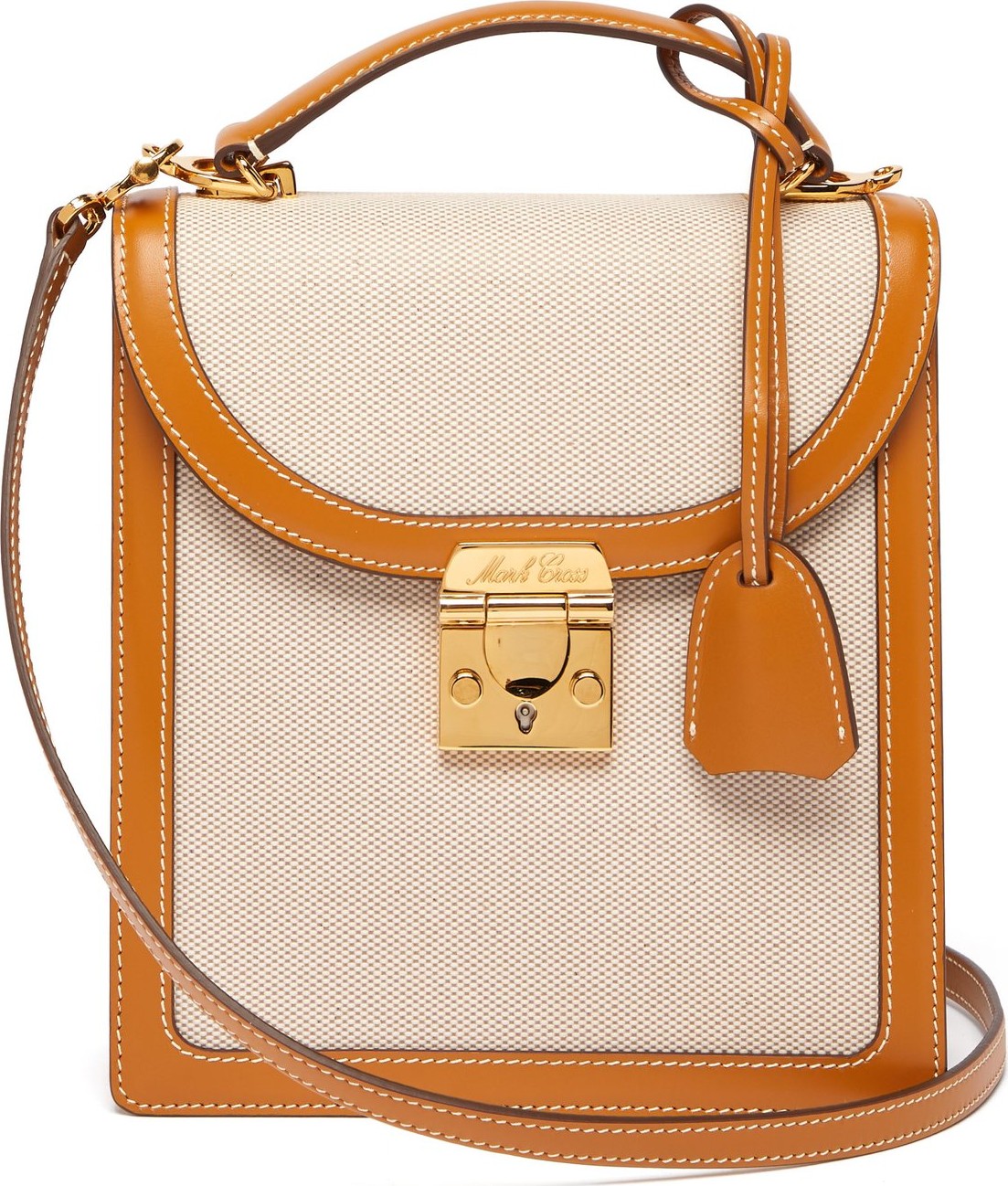 Mark Cross Uptown canvas cross-body bag