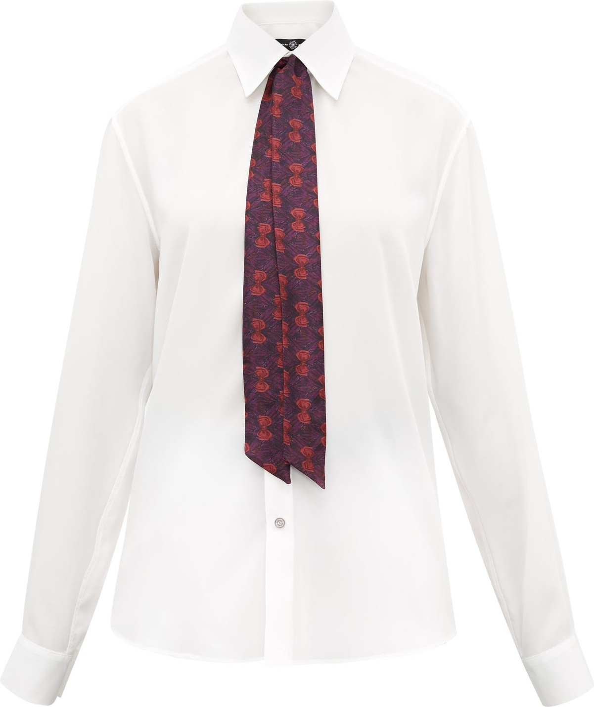 Edward Crutchley Neck-tie silk shirt