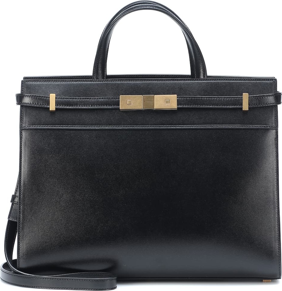 Saint Laurent Manhattan Small leather tote