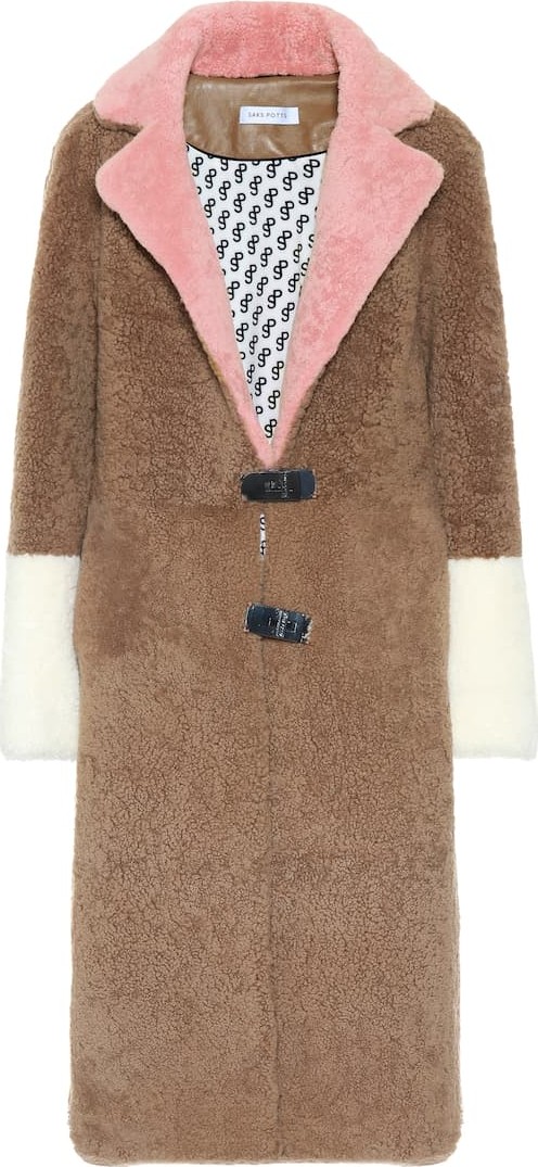 Saks Potts Febbe shearling coat