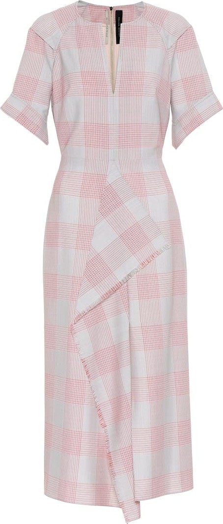 Roland Mouret Tresta wool and mohair dress