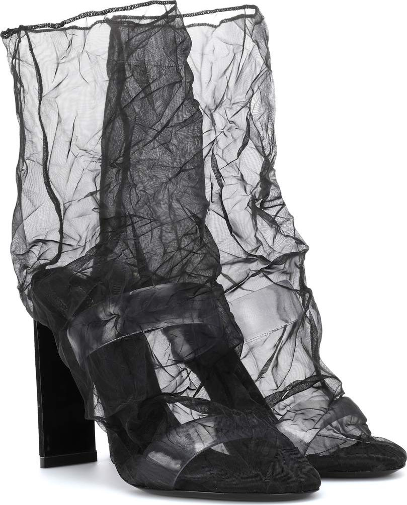 Nicholas Kirkwood D'Arcy 105 organza ankle boots