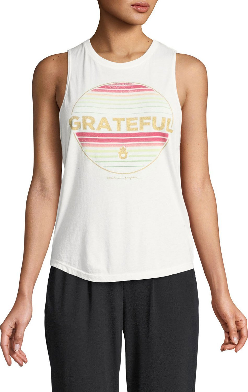 Spiritual Gangster Grateful Graphic Muscle Tank