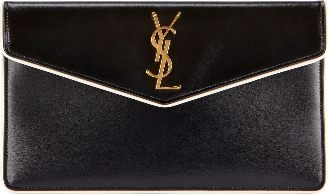 Saint Laurent Monogram Slim Pouch Wallet