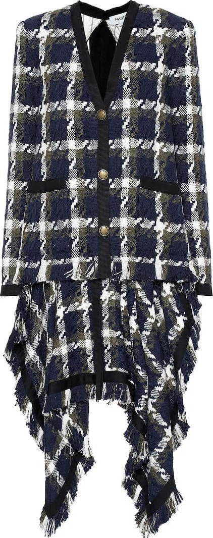 Monse Cotton and wool-blend knit cardigan