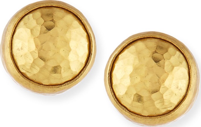 GURHAN Small 24K Gold Amulet Earrings