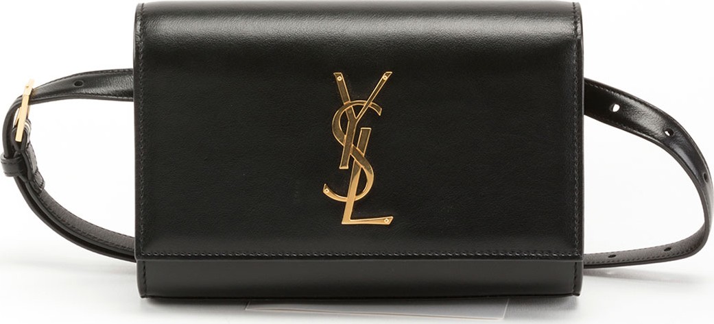 Saint Laurent Kate Monogram YSL Leather Belt Bag