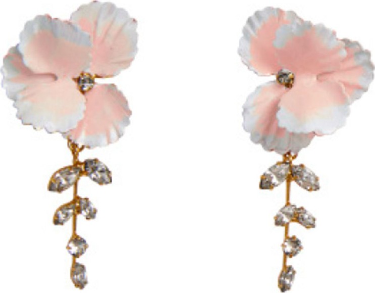 Jennifer Behr Senna Flower Earrings