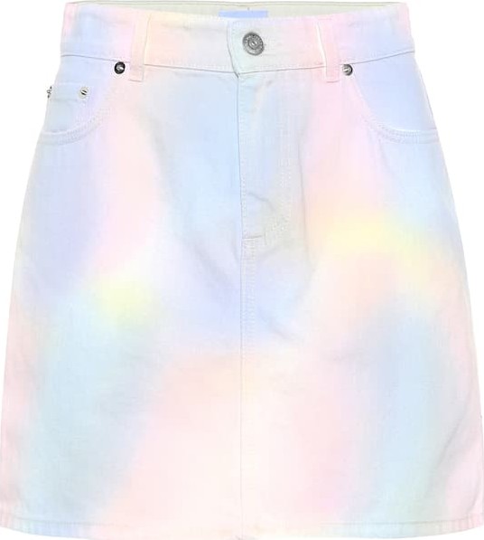 Ganni Denim miniskirt