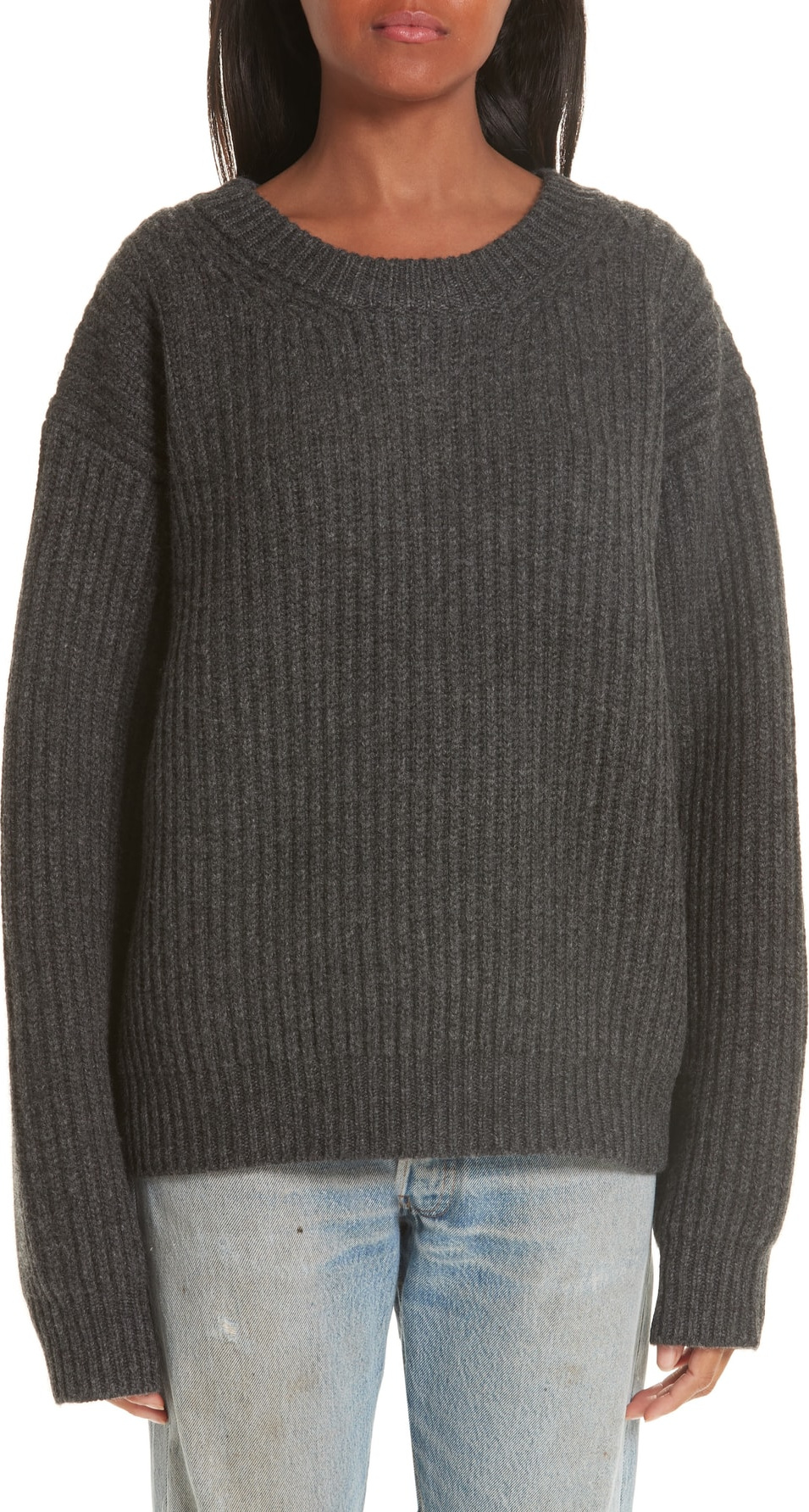 Acne Studios Ribbed Oversized Sweater