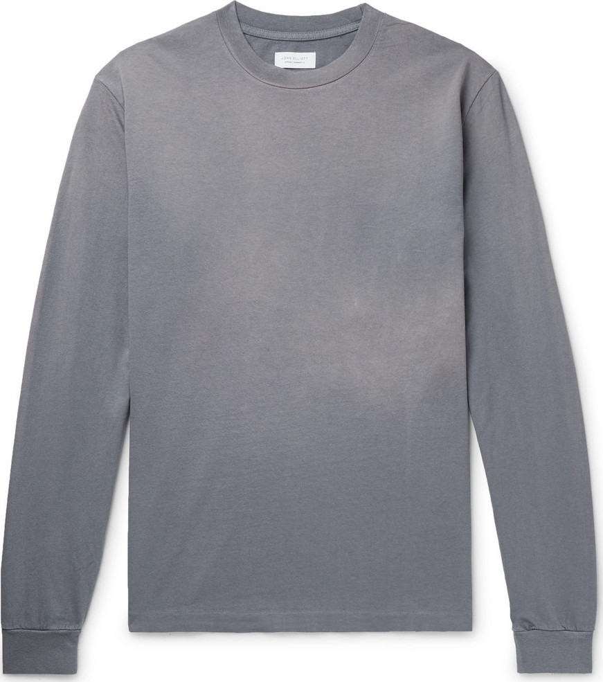 John Elliott University Cotton-Jersey T-Shirt