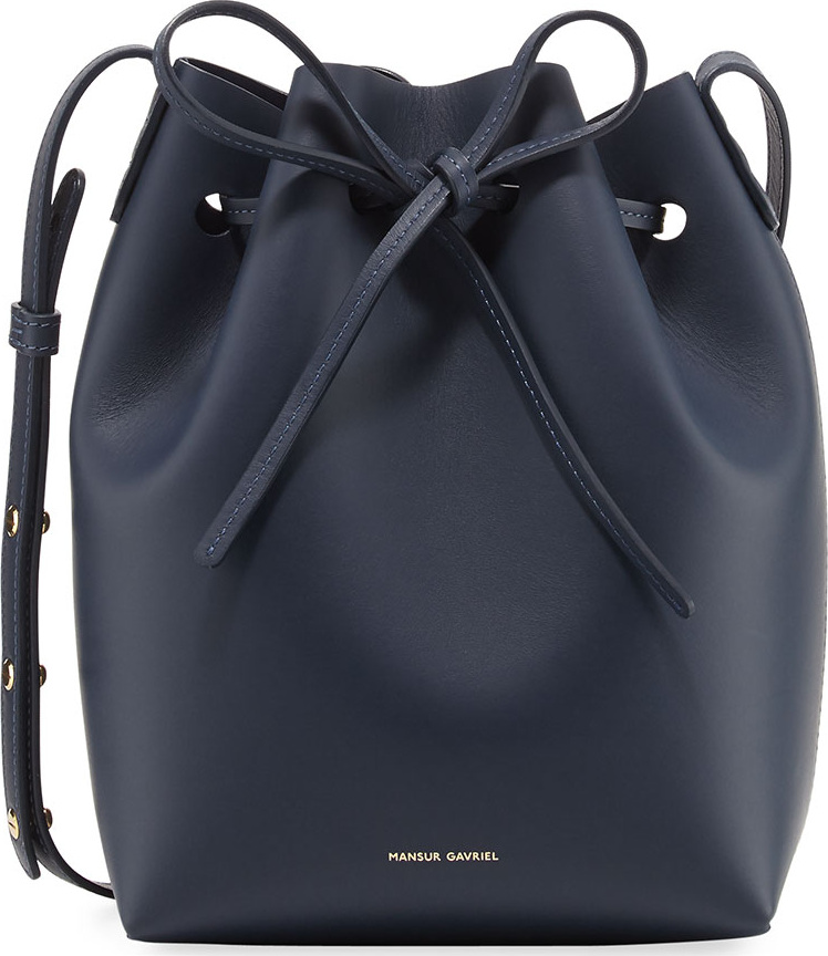 Mansur Gavriel Calf Leather Mini Bucket Bag