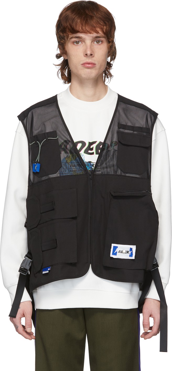 ADER error Black Angler Vest