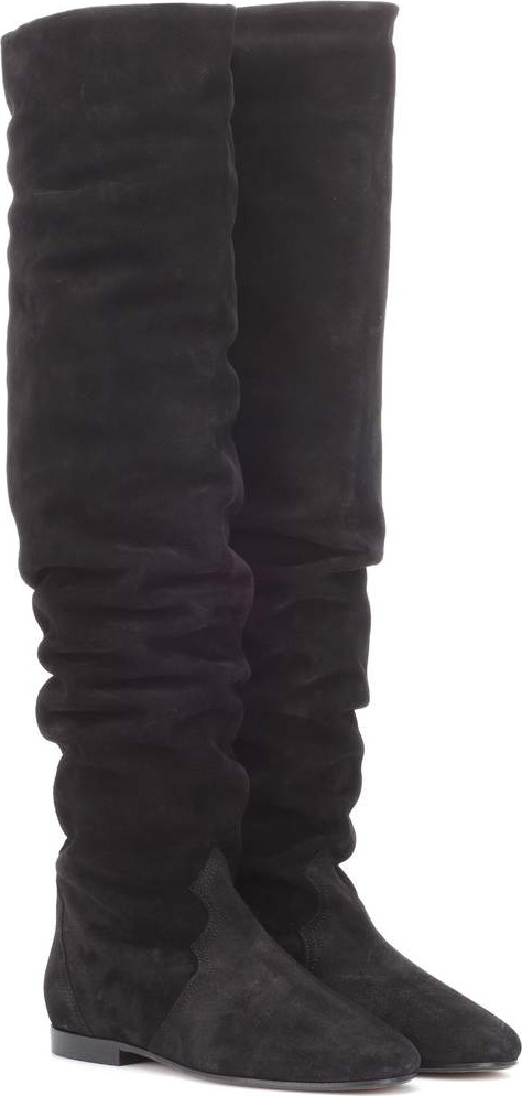 Isabel Marant Ranald suede suede over-the-knee boots