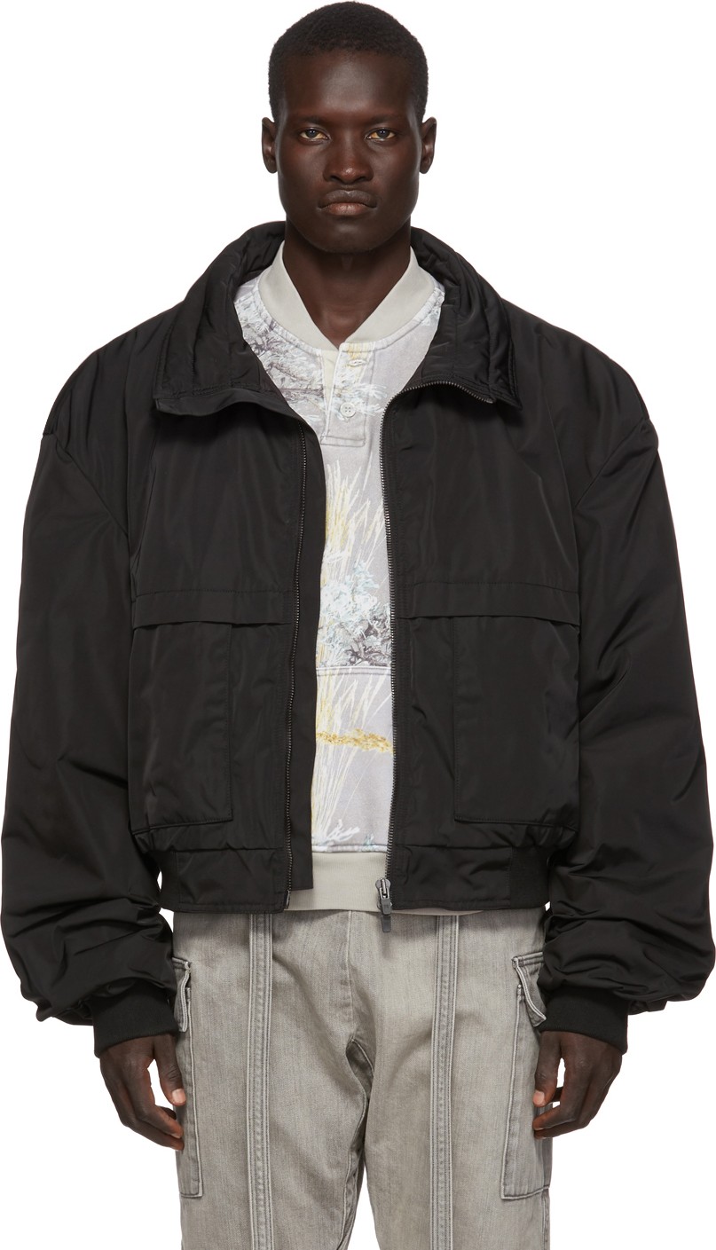 Fear of God Black Ski Bomber Jacket