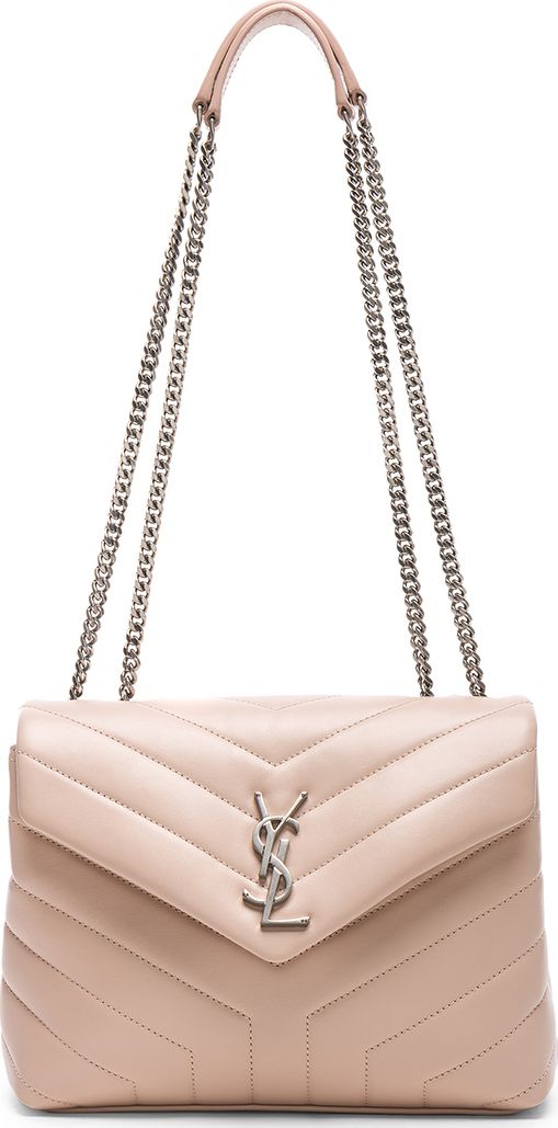 Saint Laurent Small Supple Monogramme Loulou Chain Bag