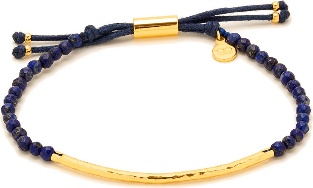 Gorjana Power Gemstone Lapis Bracelet for Wisdom, Gold