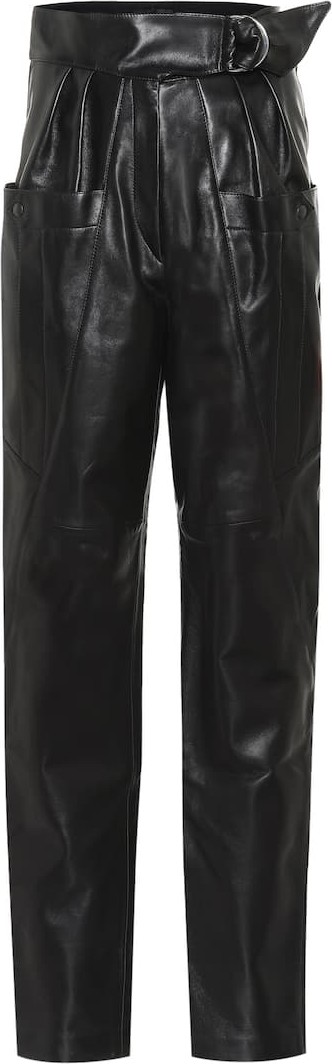 Isabel Marant Ferris high-rise leather pants