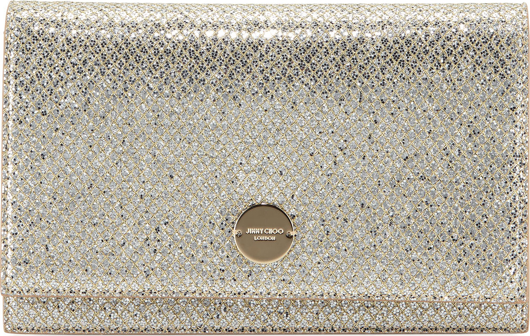 Jimmy Choo Florence Glitter Crossbody Bag