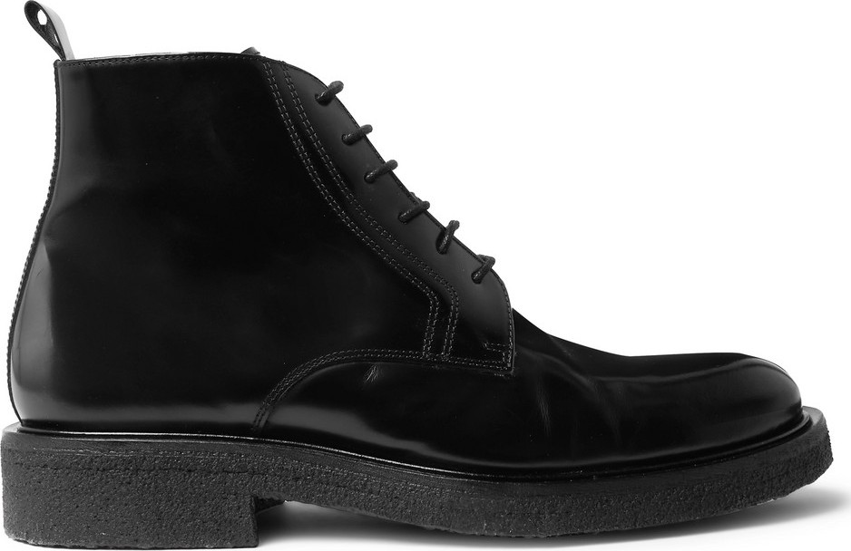 AMI Polished-Leather Boots