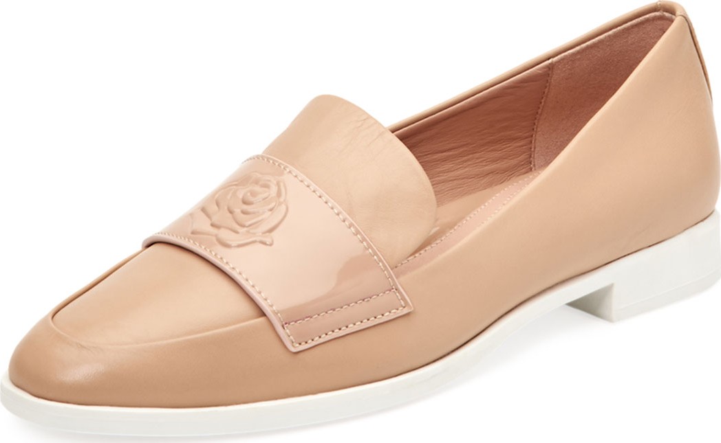 Taryn Rose Blossom Patent/Leather Loafers
